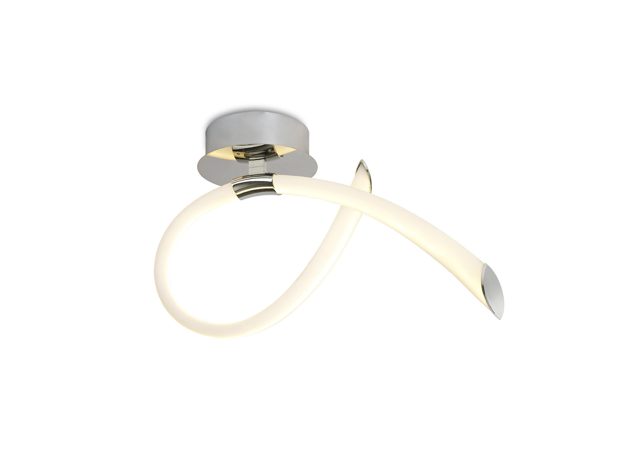 M6726  Armonia 18W LED Semi Flush Small Loop